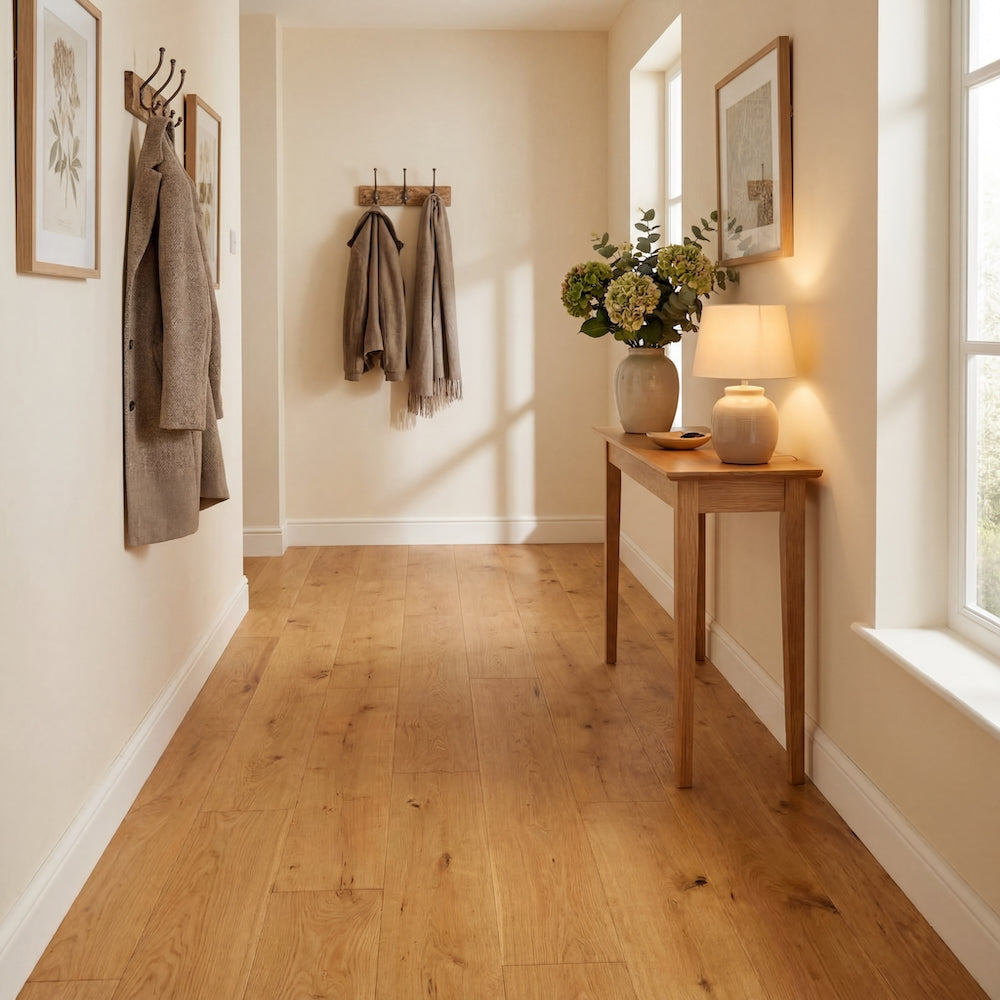 Natura Golden Oak Engineered Wood Flooring 15/4mm