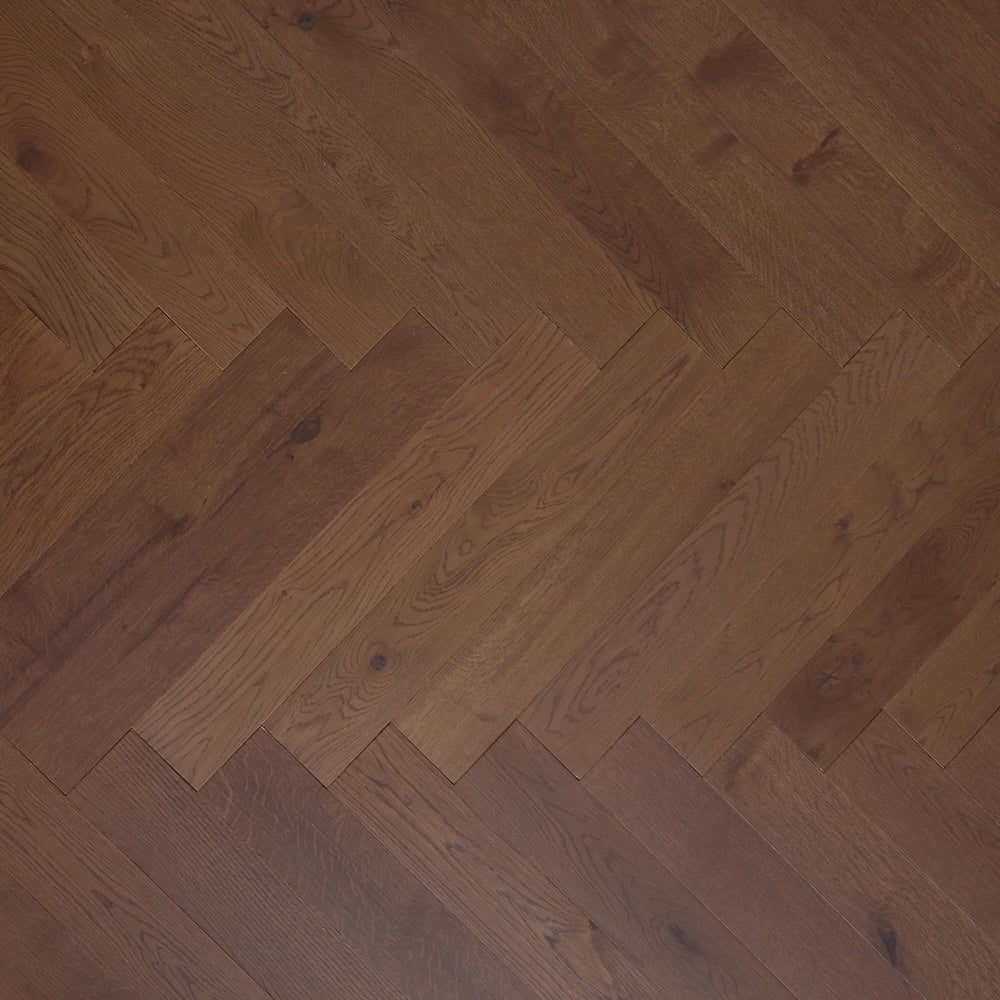 Natura Herringbone Amarone Oak Engineered Wood Flooring 15/4mm