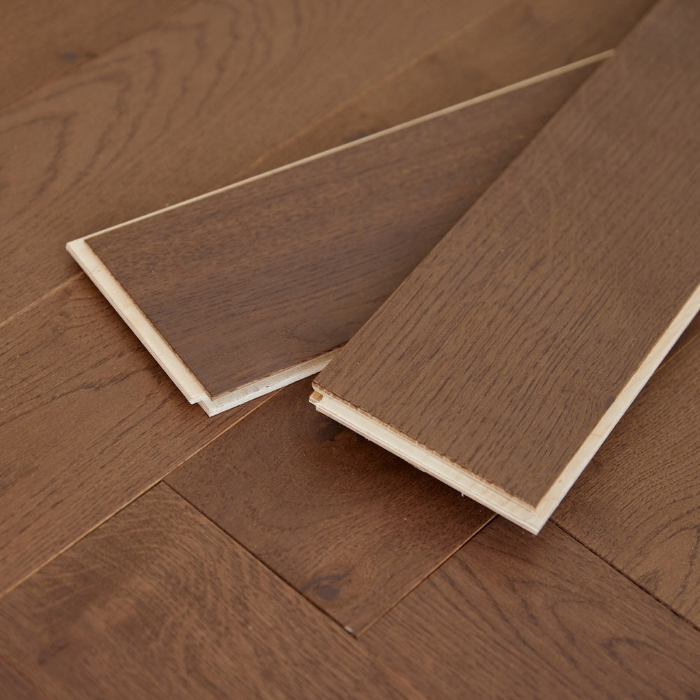 Natura Herringbone Amarone Oak Engineered Wood Flooring 15/4mm