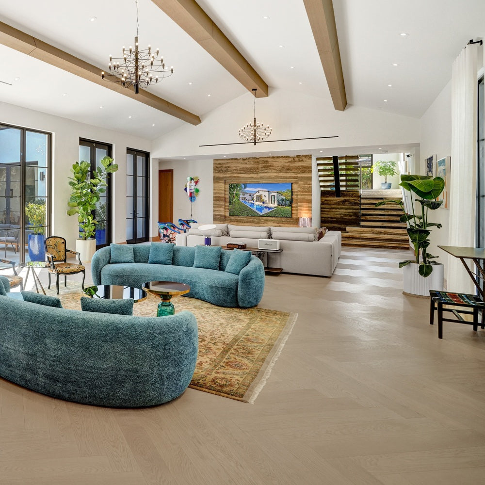 Natura Herringbone Pinot Oak Engineered Wood Flooring 15/4mm