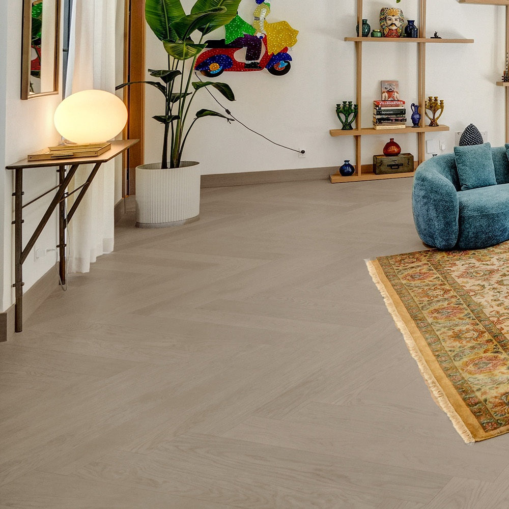 Natura Herringbone Pinot Oak Engineered Wood Flooring 15/4mm