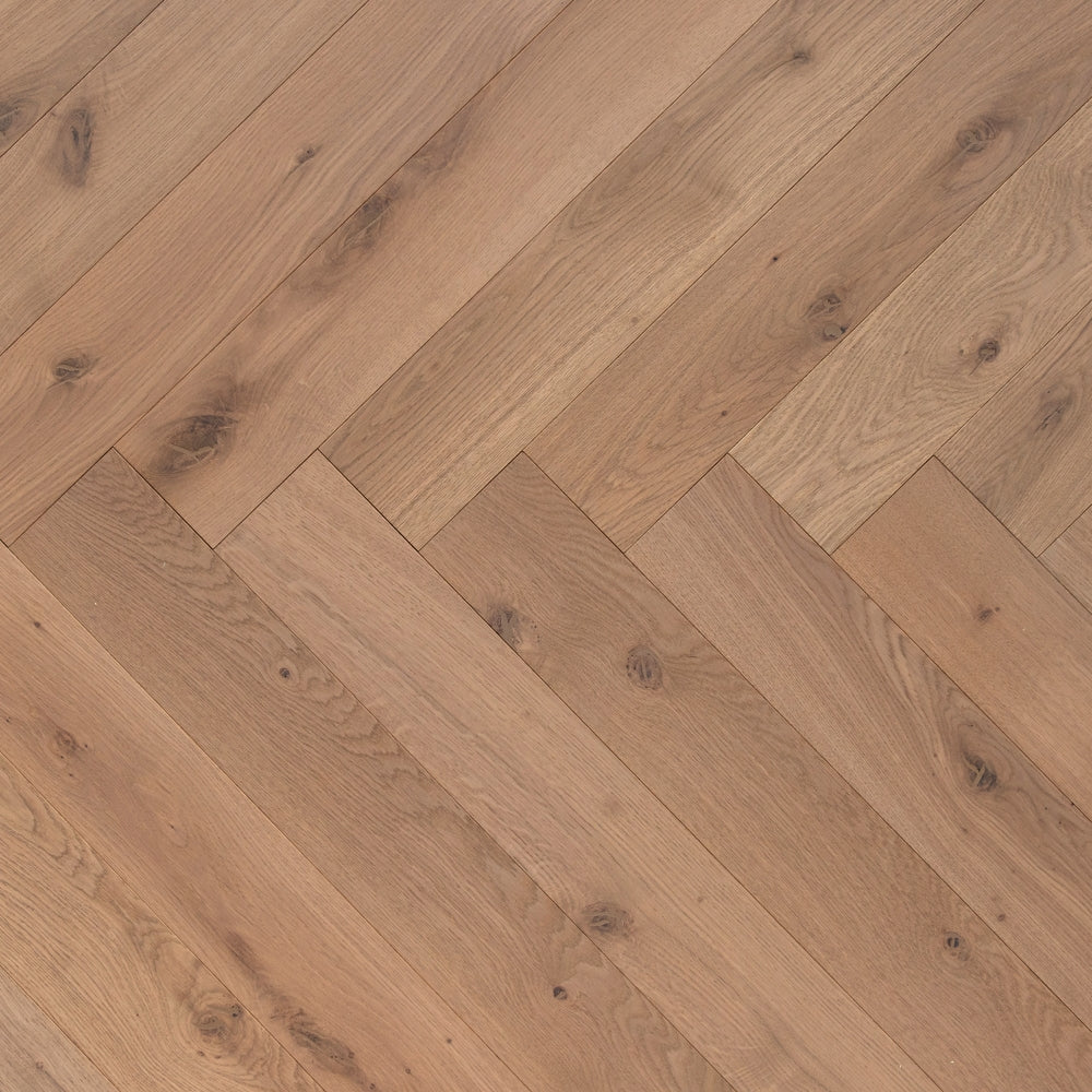 Natura Herringbone Pinot Oak Engineered Flooring 15-4mm
