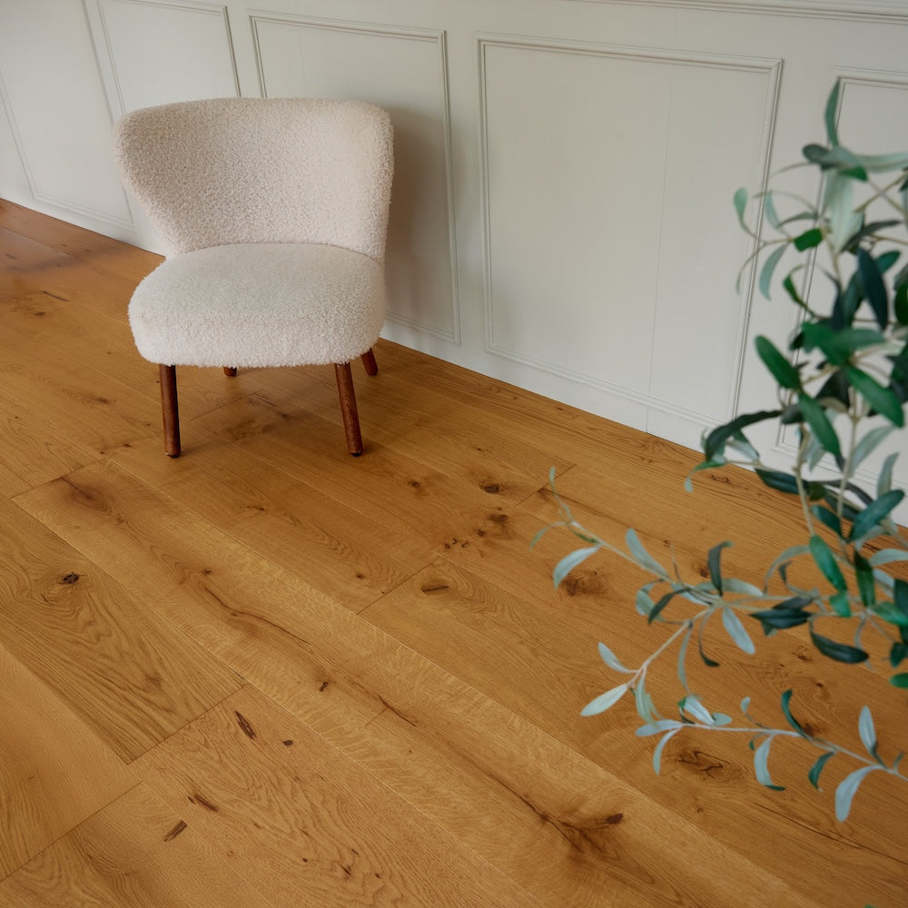 Natura Golden Oak Engineered Wood Flooring 15/4mm