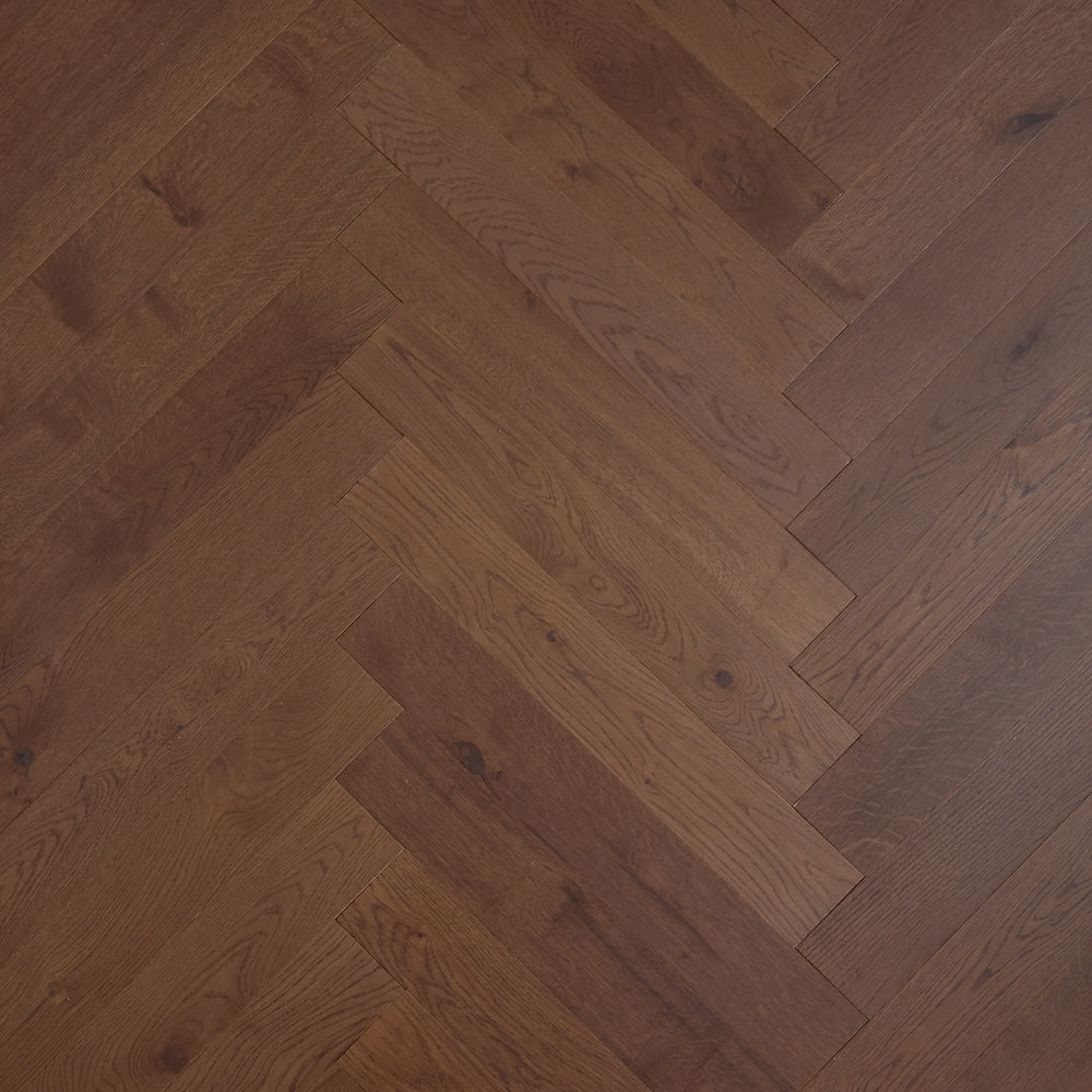 Natura Herringbone Amarone Oak Engineered Wood Flooring 15/4mm