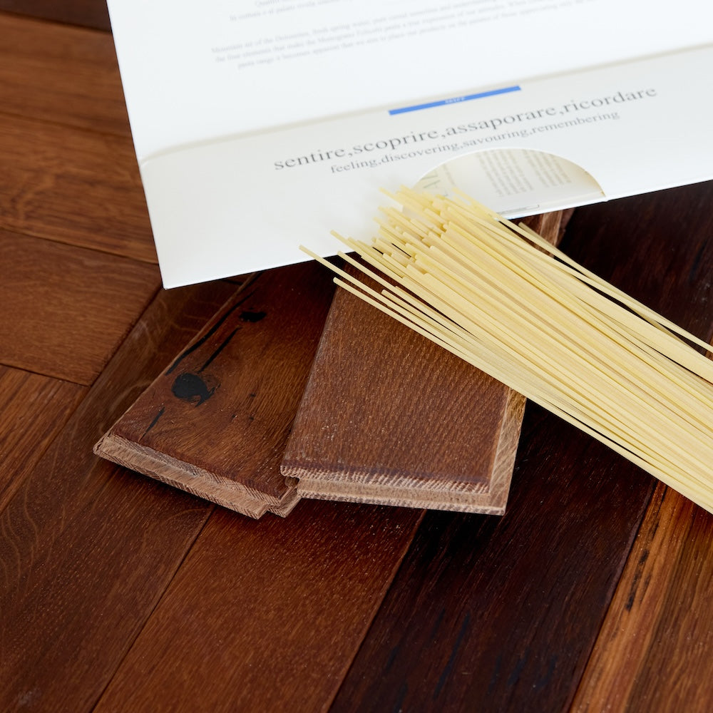 Natura Herringbone Solid Oak Flooring 18mm