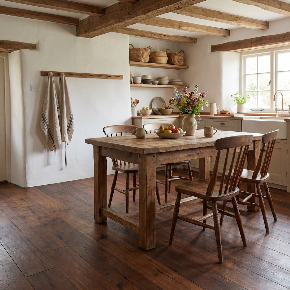Natura Reclaimed Solid Oak Flooring 140/18mm
